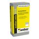 weber.mix 603 naturgrau, 25 kg/Sack, Estrich/Beton Körnung 0-8 mm