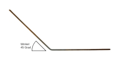 Betonstahl-Winkel Ø 14 mm, 45 Grad