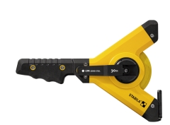 Rahmenbandmaß Stabila LBM 1000, gelb, Stahlband mit Nylon-Wrap-Ummantelung