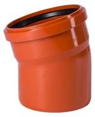 KG Bogen DN/OD 160 - 15°, 30°, 45°, 67,5° oder 87,5° - KGB