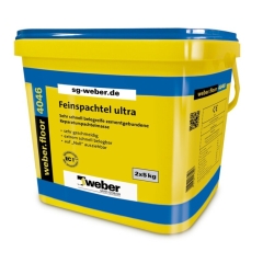 weber.floor 4046 Feinspachtel ultra, 2x5kg Eimer