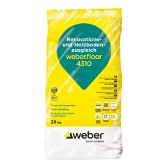 weber.floor 4310 Renovations- und Holzbodenausgleich, 25kg Sack