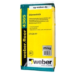 weber.floor 4365 Dünnestrich, 25kg Sack