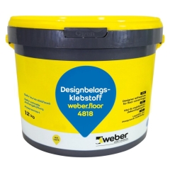 weber.floor 4818 Dispersionsklebstoff für PVC-Designbeläge, 12kg Eimer