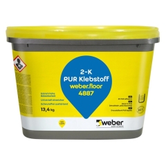 weber.floor 4887 2-K PUR Klebstoff, 13,4kg Eimer