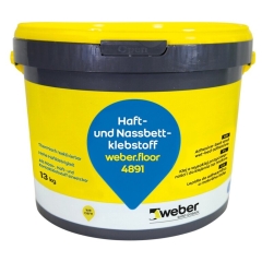 weber.floor 4891 Haft- und Nassbettklebstoff, 13kg Eimer