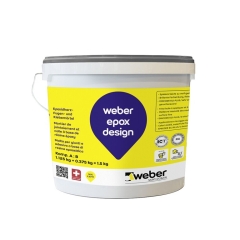 weber.epox design Epoxidharz Fugenmörtel und Klebstoff - Farbauswahl 4,5kg Eimer
