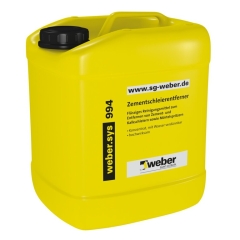 weber.sys 994 Entferner Reiniger Kalk- Zementschleier Mörtelspritzer, 10l Kanister