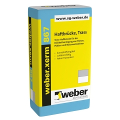 weber.xerm 867 Haftbrücke Trass, 25kg Sack