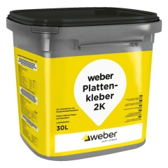 weber.Plattenkleber 2K, 30l Kunststoffgebinde