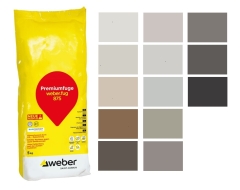 weber.fug 875 Premiumfuge Flex-Fugenmörtel, 5kg Sack Farbton wählbar