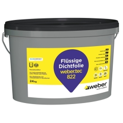 weber.tec 822 flüssige Dichtfolie 8 kg grau