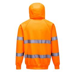 Kapuzen Sweat Shirt Warnschutz orange Portwest