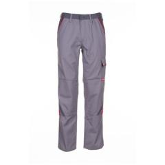 Planam Bundhose Highline zink/schiefer/rot / Gr. 102